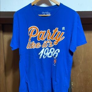 The 7 line Mets Party like it’s 1986 size large